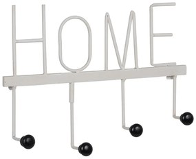Fehér fém fali fogas Home – Ixia