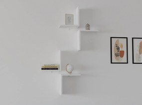 Fali polc Face - White