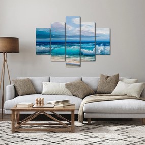 Kép - tengeri hullámok (150x105 cm)