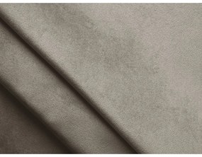 Szürkésbarna ágyneműtartós boxspring ágy 140x200 cm Mikana – Makamii