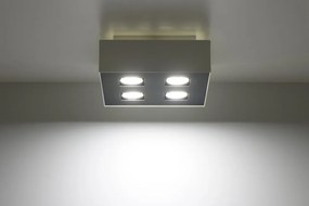 SOLLUX SL-0069 MONO Kocka Mennyezeti Lámpa Fehér, Fekete GU10 IP20