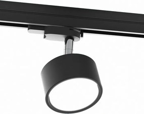 RENDL PIXIE háromáramkörös sínre fekete króm 230V LED GX53 7W