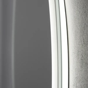 Brilagi-LED Dimmelhető fürdőszobai tükör beépített fűtéssel és háttérvilágítással AVA PRO LED/18W/230V átmérő 60 cm IP44