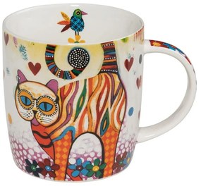 Smile Style Tabby porcelán bögre, 400 ml - Maxwell &amp; Williams