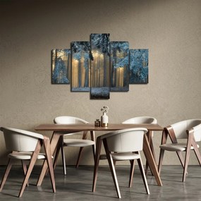 A havas erdő képe (150x105 cm)