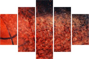 Kép - Kosárlabda labda (150x105 cm)