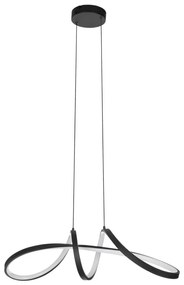 Eglo 901159 - LED RGBW Dimmelhető csillár zsinóron CALAROSSA-Z LED/22W/230V fekete