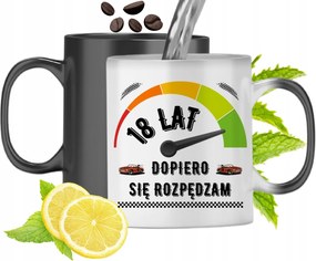 Mágikus Bögre Születésnapra 18. Színváltós, fényképes nyomattal