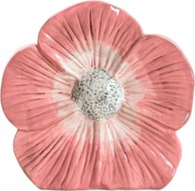 Bloomy virág alakú váza rózsaszín 19,5x19,5x19,5 cm Homla