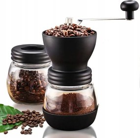 Kézi Kávédaráló Bors Só Fűszernövények Erős Készlet