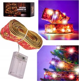 DekorĂĄciĂłs szalag Led szalag 10m KarĂĄcsonyfa lĂĄmpĂĄk Led lĂĄmpĂĄk