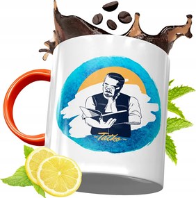 Narancssárga Bögre Apák Napjára Ajándék fényképes nyomtatással