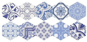 Ursulina 10 db-os vízálló padlómatrica, 20 x 18 cm - Ambiance