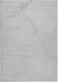 vidaXL IZA szürke rövid szálú skandináv stílusú szőnyeg 140 x 200 cm