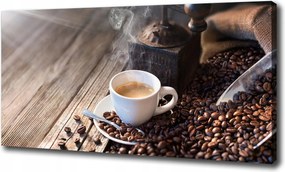 Nagyméretű vászonkép Reggeli kávé 100x70 cm
