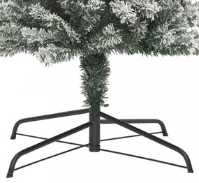 karácsonyfaboltív pelyhes hóval 240 cm