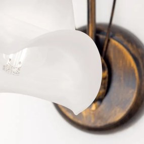 Orion WA 2-1372/1 - Fali lámpa SISI 1xE14/40W/230V bronz/patinás