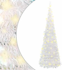 vidaXL könnyen felállítható műkarácsonyfa 100 db LED fénnyel 150 cm