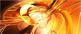 Absztrakciós kép (120x50 cm)