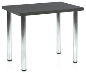 Modex Mini étkezőasztal, antracit / ezüst