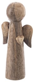 InDecor Angyal szívvel mangófal, 9,5 x 4,5 x 22 cm