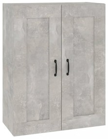betonszürke függő faliszekrény 69,5 x 32,5 x 90 cm