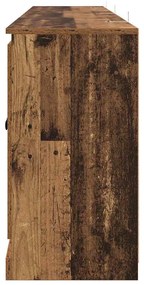 Oldalszekrények 3 pcs Fekete tölgy 210 x 35,5 x 67,5 cm Faanyag