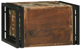Borpolc 46x35x27.5 cm Tömör újrahasznosított fa