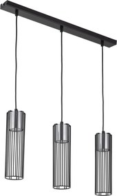 Sigma lighting modern függeszték fobia fekete ezüst sig33454