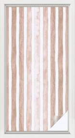 Szélvédőfólia Ablakvédő Adatvédelem Barna csíkos 50x100 cm