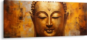 Kép - Buddha, olajfestmény (120x50 cm)