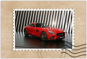 Poszterek 120x80 Piros Mercedes Amg