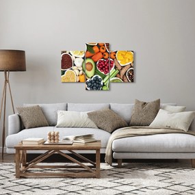 Kép - Egészséges ételek (90x60 cm)
