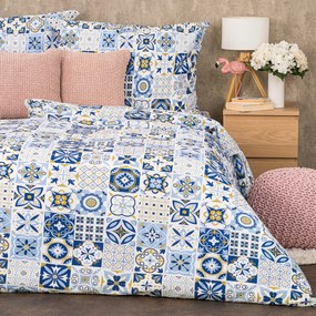 4Home Azul krepp ágyneműhuzat, 140 x 200 cm, 70 x 90 cm, 140 x 200 cm, 70 x 90 cm
