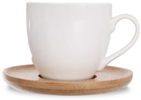 Fehér porcelán csésze szett 6 db-os 125 ml Whiteline – Orion