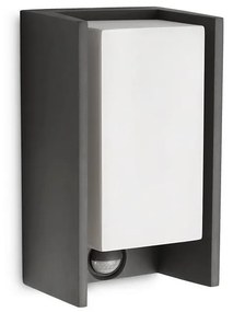 Philips - Kültéri fali lámpa érzékelővel BRIDGE 1xE27/15W/230V IP44 871951438542900