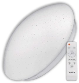 Avide Stella ACLOCCT-80W távirányítós, kristályeffektes mennyezetlámpa, 80W LED, 3000K-6400K, 4800 lm