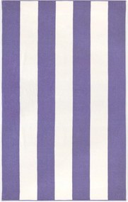 Strandtörölköző 100x160 Neon lila fehér csíkos frottír 380 g/m2