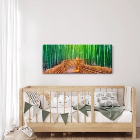Kép - Japán bambusz erdő (120x50 cm)