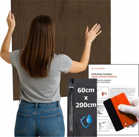 Öntapadós tapéta Vízálló Konyha Fal Bútor Természetes Bronz