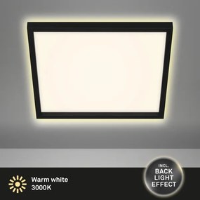 Briloner 7364-015 - LED Mennyezeti lámpa CADRE LED/22W/230V 42,2x42,2 cm fekete