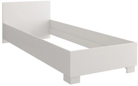 Egyszemélyes ágy 90 cm Oleg I (fehér). 1071610