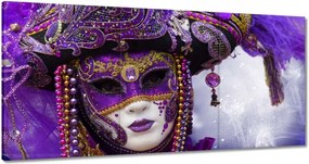 Festmények 120x60 Velencei maszk