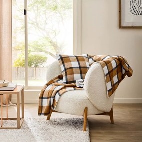 Díszpárna 45x45 cm Ecossais – douceur d'intérieur