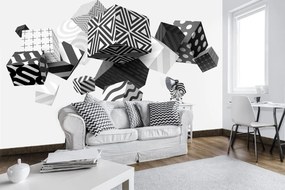 Fotótapéta - 3D geometria (152,5x104 cm)