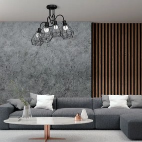 Felületre szerelhető csillár BERGEN 4xE27/60W/230V