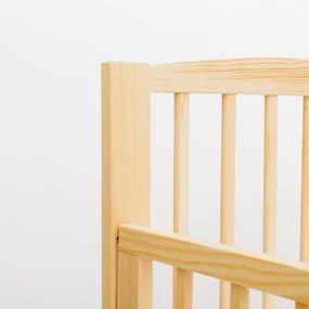 New Baby Lilly babaágy kihúzható oldallapokkal ésfiókkal, natúr