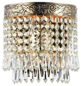 Maytoni DIA890-WL-01-G - Fali lámpa PALACE 1xE27/60W/230V