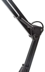 Aigostar - Asztali lámpa 2in1 1xE27/40W/230V fekete