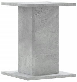 2 db betonszürke szerelt fa növénytartó állvány 30 x 30 x 40 cm